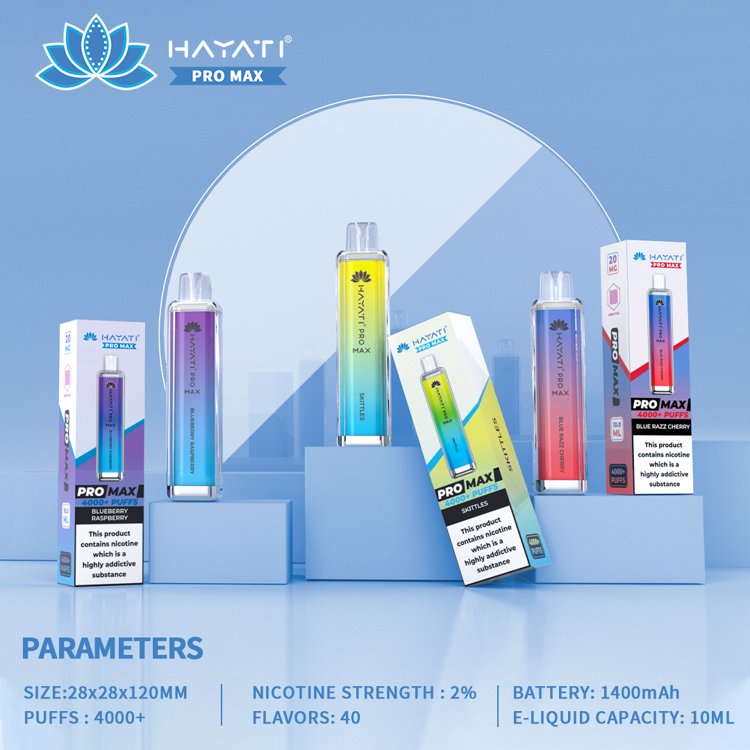 Hayati Pro Max Vape Pod Box (10 Pieces) - Daniels Vapes